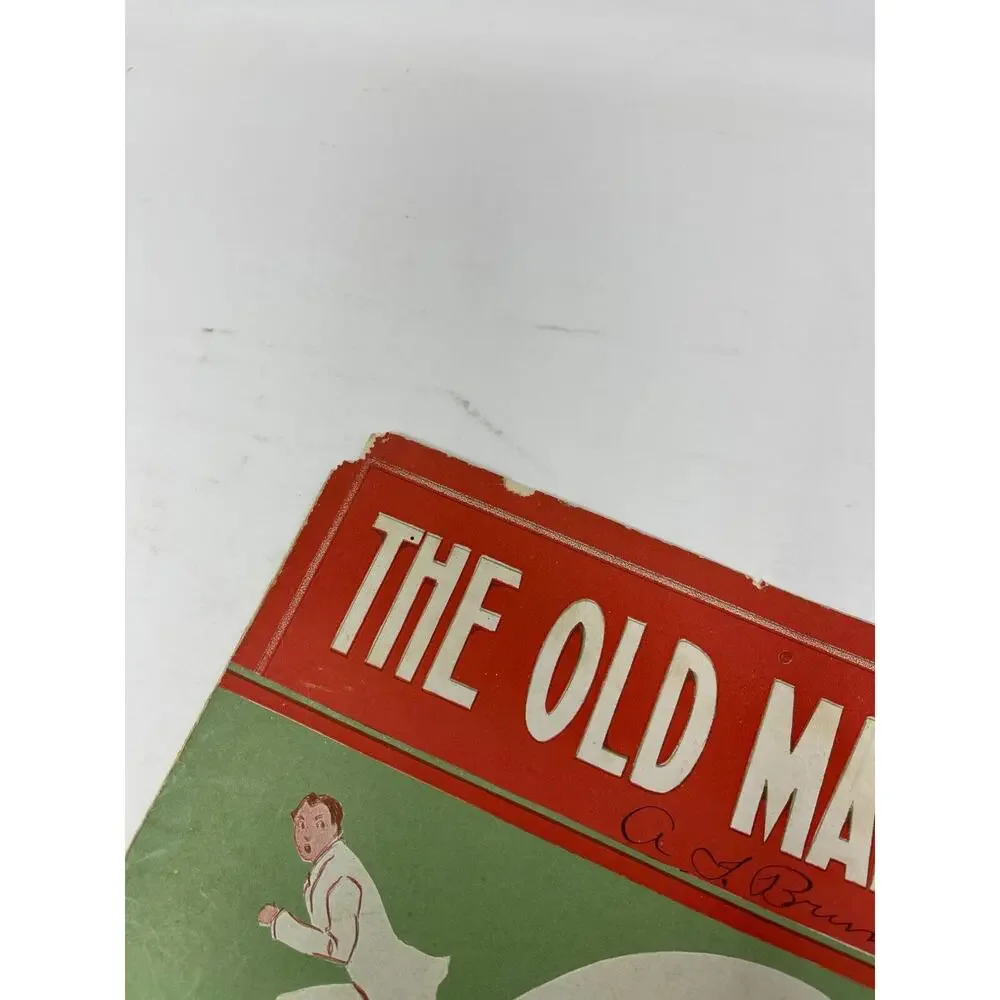 1913 The‎ Old Maids Ball Sheet Music Irving Berlin